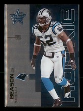 2007 Leaf Rookies &amp; Stars Jon Beason #155 Silver 61/199 Rookie