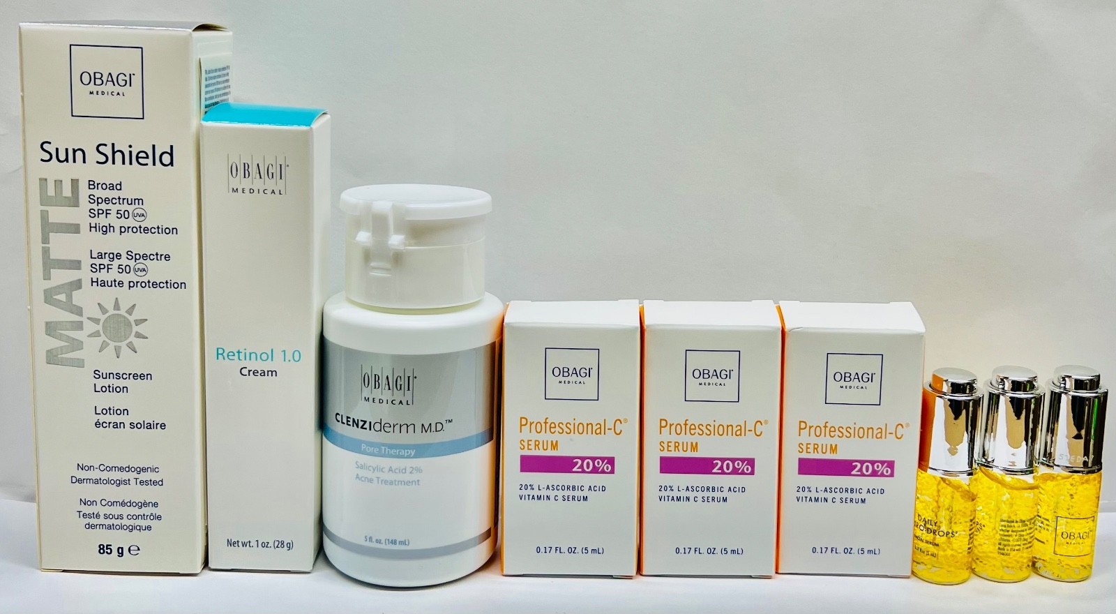 OBAGI 9 pcs Set Brand New - AUTHENTIC