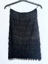Chic Express Strapless Fringe Mini Dress NWT - Size 0 