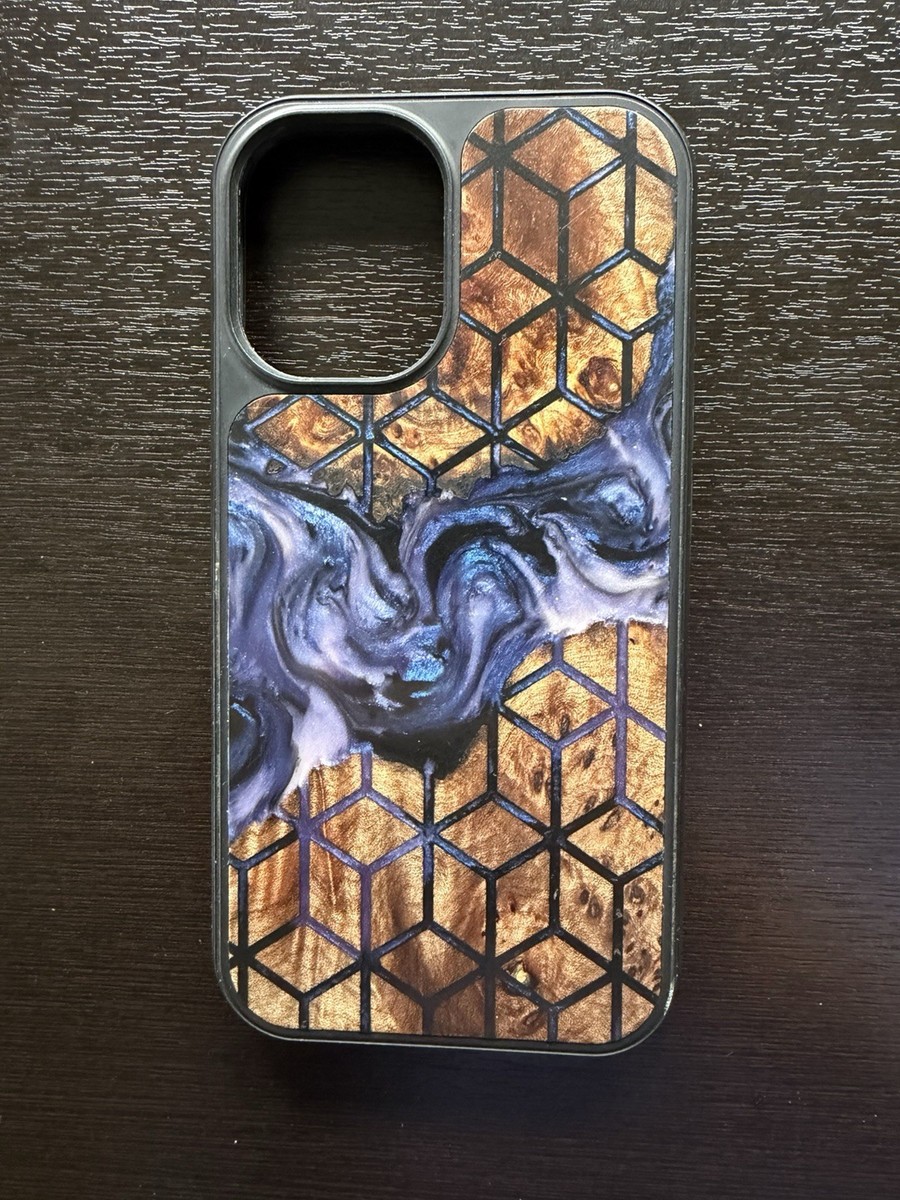 Iphone 16 Carved Wood Phone Case - Galaxy Step Design | eBay Iphone 16 Carved Wood Phone Case - Galaxy Step Design | eBay