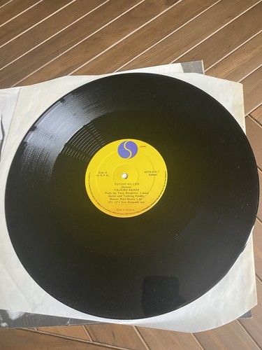 Talking Heads - Psycho Killer - 12" Vinyl Single UK Sire 6078 610 1977 EX/EX - Picture 4 of 4