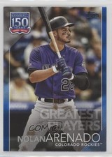 2019 Topps Update 150 Years of Professional Baseball Blue Nolan Arenado 6f8