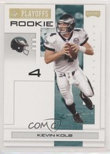 2007 Playoff NFL Playoffs Rookie Gold 50/299 Kevin Kolb #121 qn6
