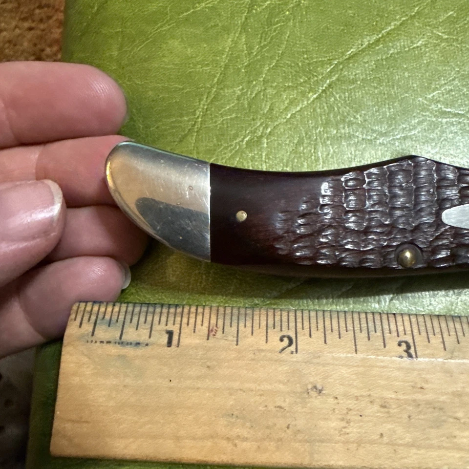 Hermoso cuchillo de cazador vintage Case XX USA 6265 SAB excelente estado plus Foto 2 de 4