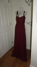 Birdy Grey 'Maria' Convertible Dress in Cabernet - Small - Bridesmaid  Formal