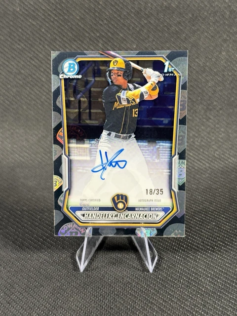 2026 Bowman Handelfry Encarnacion Bowman  LogoFractor Auto /35 1st Prospect