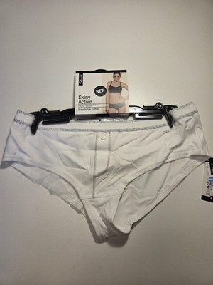 Panty Cheeky in Weiß von Skiny Active breathable cotton Gr. 36