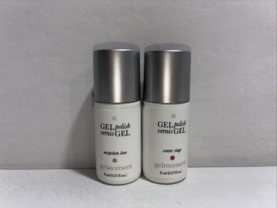 2-New & Sealed Gel Moment Nail Polish- Center Stage & Unspoken Love