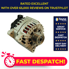 Alternator fits PEUGEOT 407 6C, 6D, 6E 2.0D 2004 on 56547528ON80 5702F4 5702G2