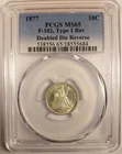 Extremely Rare Only PCGS MS65 Top Pop 1877 Seated Liberty Dime F-102 Type 1