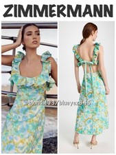 Zimmermann High Tide Frilled Midi Dress 2
