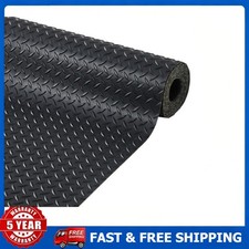 7.5 x 20 ft Garage Floor Mat 2.8 mm Thickened Roll Diamond Plate PVC Garage Mats