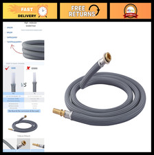 59-Inch Pull Out Hose Replacement for Kitchen Faucets, Brass Connectors, Spray P