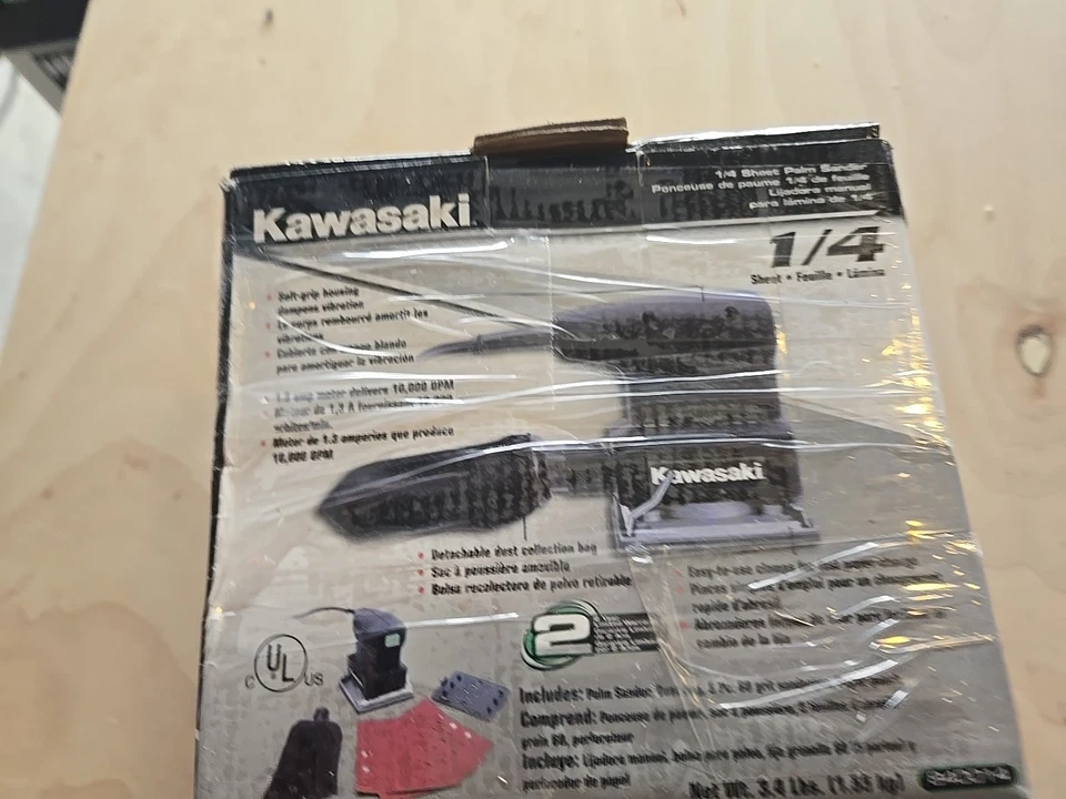Kawasaki 1/4 Sheet Palm Sander 840014 - Image 4 of 4