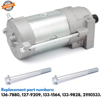 136-7880 Starter Motor Replacement for Toro Exmark Timecutter Titan HD Z Master
