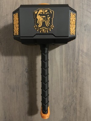Eclipse Football Browns Themed Mjolnir Thor's Hammer