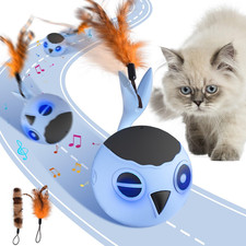 Cat Toys, Interactive Cat Toy for Indoor Cats, Automatic Moving Ball Bird for In