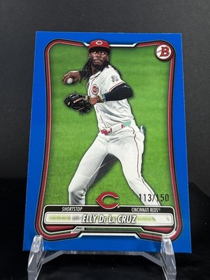 CZ3-400 - 2026 Bowman - Elly De La Cruz #44 - Blue Border - /150 - Reds