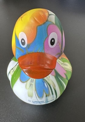 Lufthansa First Class Badeente Gummiente