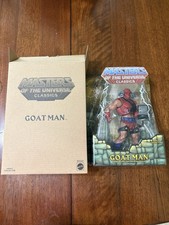 Mattel MOTU GOAT MAN Classics 2013 MOC   Mailer Box Included   Free Shipping