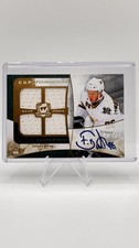 Fabian Brunnstrom /10 Auto Quad Jersey 2008-09 The Cup Foundations Dallas Stars