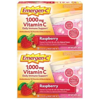 Emergen-C 1000mg Vitamin C Powder, with Antioxidants, B Vitamins and