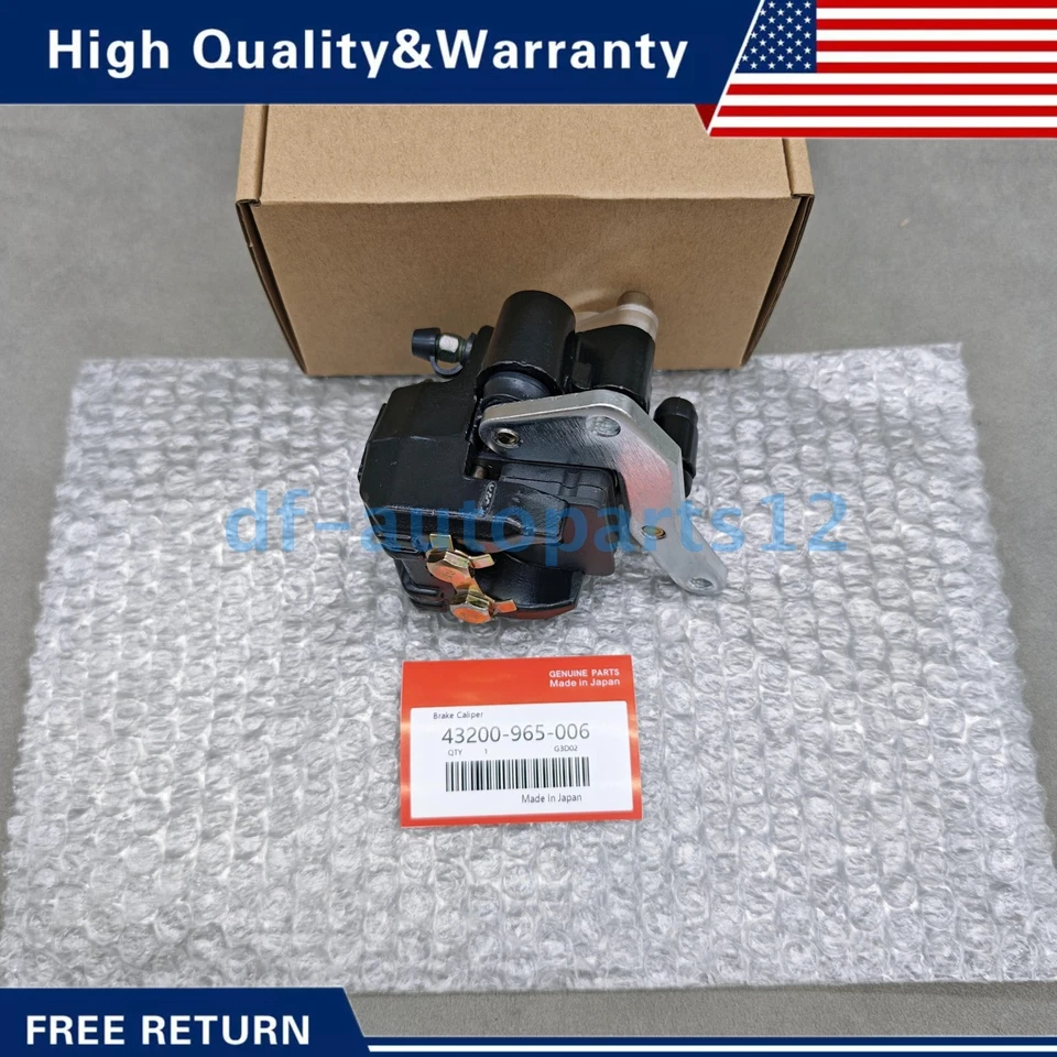 New Rear Brake Caliper & Pads for Honda ATC200X ATC 200X 1983-1985 43200-965-006 Foto 2 de 4