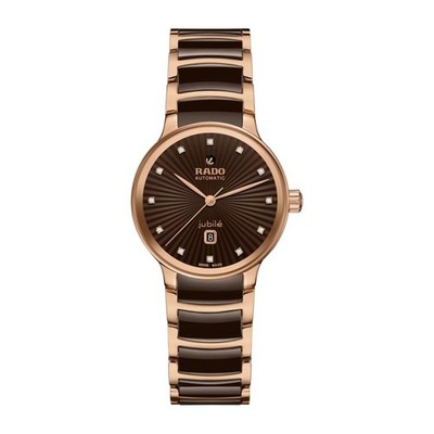 RADO Centrix Automatic Stainless Steel Brown Women's Watch New in Box