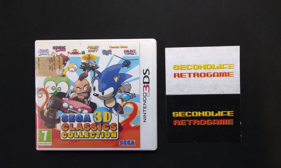Sega 3D Classics Collection Nintendo 3DS no switch psp ps5 xbox sony play, foto 1 di 5