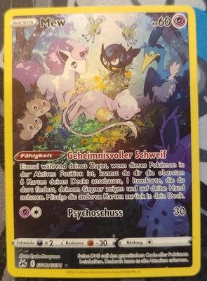 Mew Gg10/Gg70 Crown Zenith: Galarian Gallery Holo NM