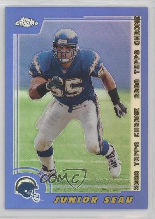 2000 Topps Chrome Refractor Junior Seau #175 HOF 10lp