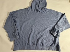 Old Navy Active Hoodie Light Blue Size XL Oversized Cozy Minimalist