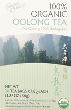 Prince of Peace  Organic Oolong Tea 20 ct 20 Count Pack 1 
