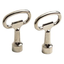 Lucchetto Triangolo 2pz Acciaio Inox Fai da Te Gas Scatola Elettrica Misuratore Gas Chiave Lunga 5cm