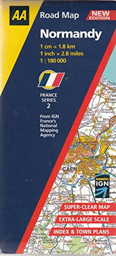Normandy (AA Road Map France Series), Williams, Nia - Picture 1 of 2