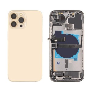 iPhone 13 Pro Max Gehäuse mit Backcover Gold Versand aus Deutschland