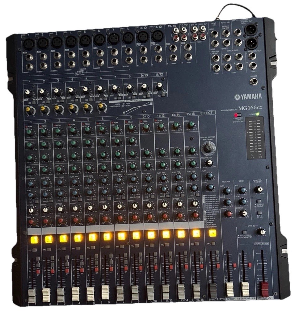 Yamaha MG166CX 16-channel Mixer With Compression Effects for sale