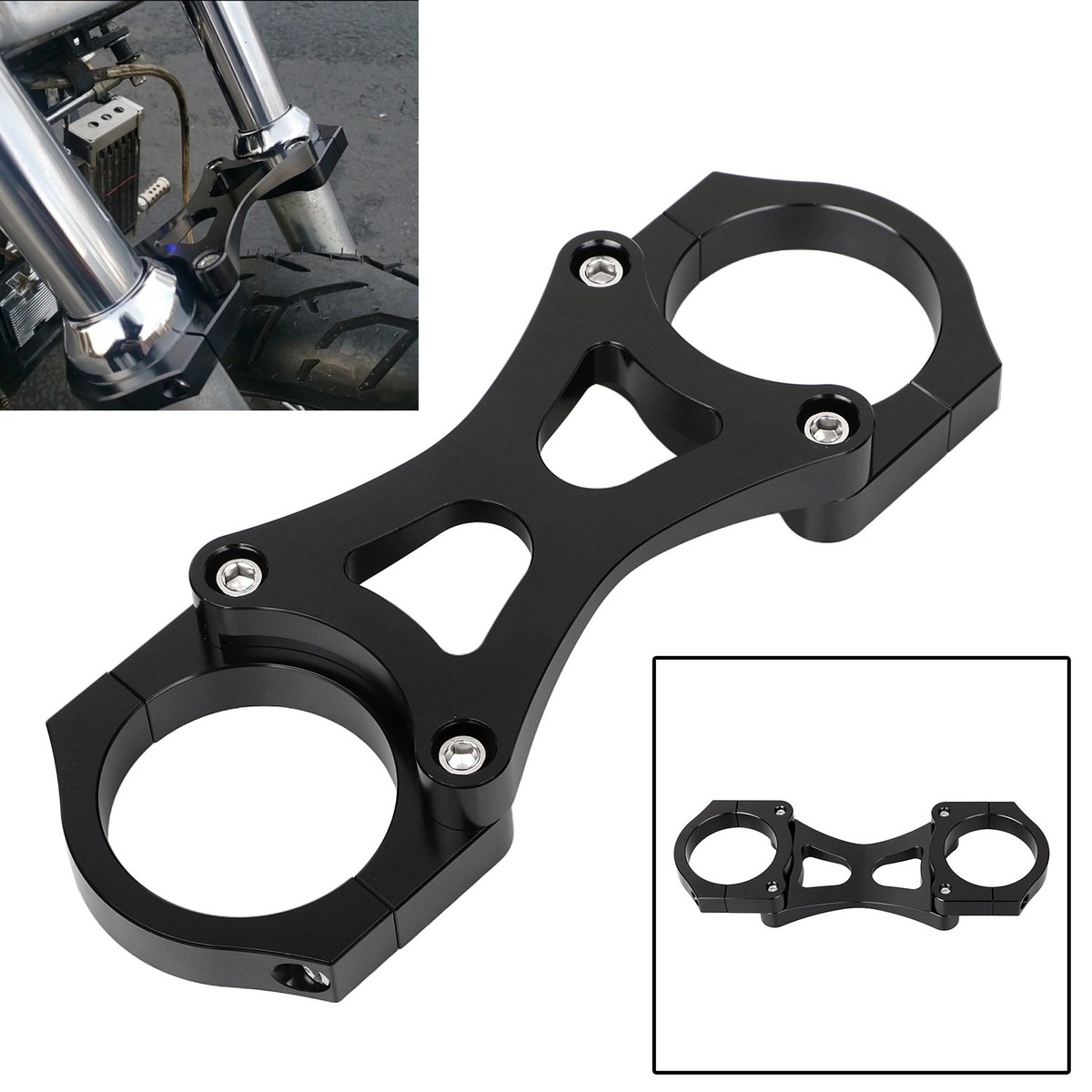 39mm Front Fork Brace Fit For Harley Dyna Super Glide FXD