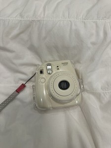 Fujifilm Instax Mini 8 White Instant Film Camera for Instax Mini Film