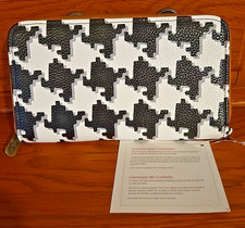 Thirty-One ThirtyOne All About Benjamins Wallet NEW Houndstooth Pebble