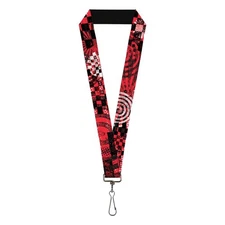 Buckle-Down Lanyard - Grunge Chaos