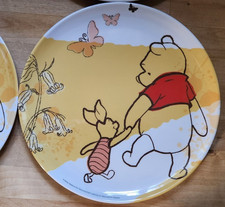 4 Pieces - Winnie the Pooh Piglet Eeyore 10" Melamine Plates Zak Designs Disney