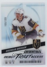 2024 Credentials Acetate Debut Ticket Access /199 Brendan Brisson #DTAA-BB 11k6