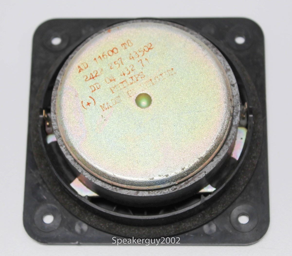 Philips Dome Tweeter / AD 11600 T8 / 8 Ohm | eBay