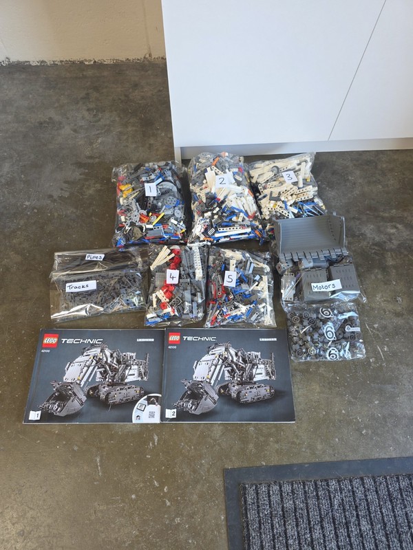 Lego Technic Liebherr 42100