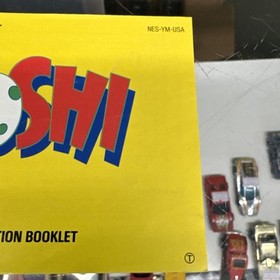 Yoshi & Rampart  NES Nintendo Instruction Manual Booklet Only