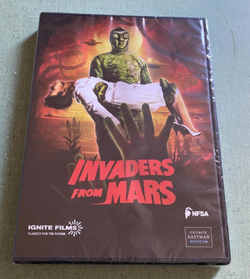 New! Invaders From Mars DVD 1953 / 2003 Ignite Films Edition Sealed - Ships Free