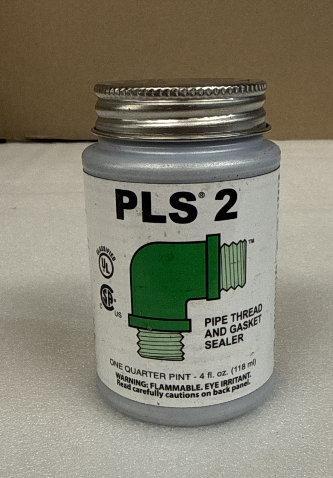 GASOILA PLS 2 Pipe Thread & Gasket Sealer 1 Quarter Pint 118mL (.25 pint)