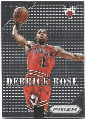 2012-13 Panini Prizm Derrick Rose #2 Most Valuable Players Chicago Bulls