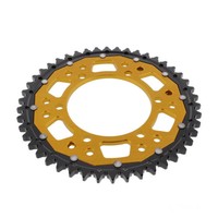 Kettenrad Alu Gold 46-ZäHne 530-Teilung FüR Suzuki GSX-R 1000 ZUF Bj. 2013-2014